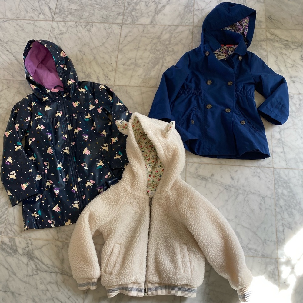 Girls Jacket bundle of 3 EUC